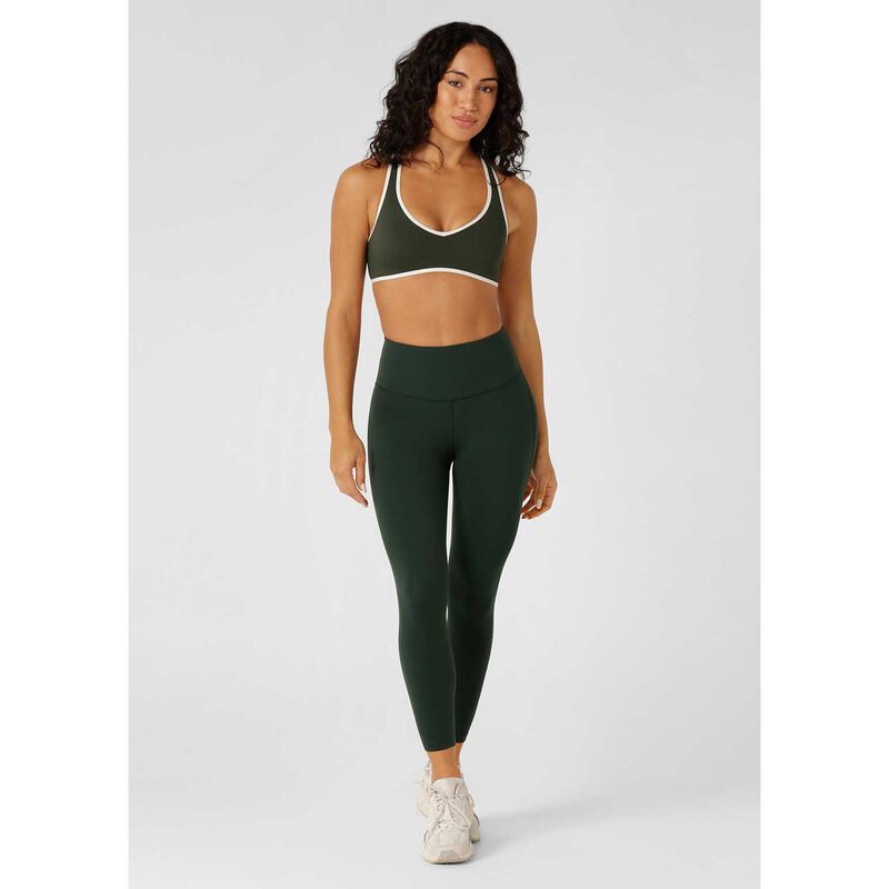 Lorna Jane Limited Edition Lotus No Chafe Ankle Biter Leggings image number 3